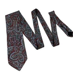 Vintage handmade silk Fendi tie made in Italy